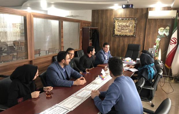 جلسه هم اندیشی با دانشگاه بینالود در خصوص مباحث ترافیکی و حمل و نقل شهری