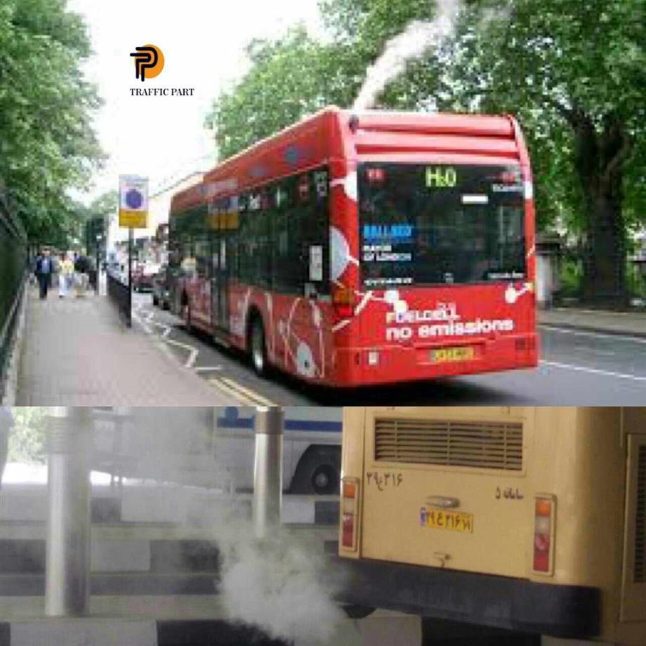 تفاوت اگزوز اتوبوس ها