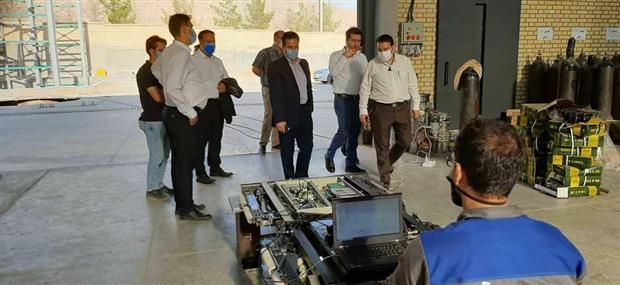 بازدید از کارخانه ساخت پارکینگ های مکانیزه در اصفهان