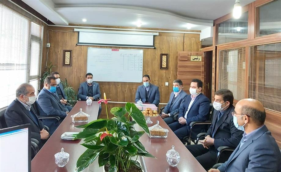بازدید  شهردار  و اعضای شورای اسلامی شهر طرقبه به مناسبت روز ملی حمل و نقل