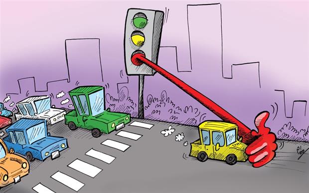 کاریکاتور حمل و نقلی